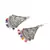 Multicolor silver plated Earrings