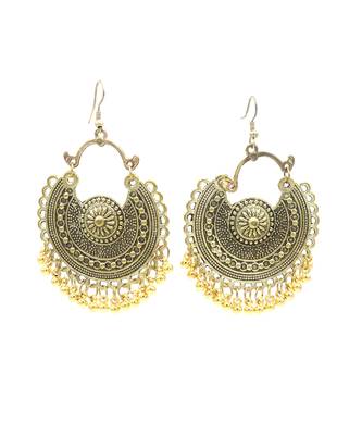 Copper silver plated Earrings 4