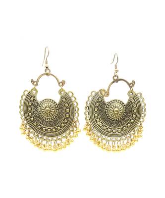 Copper silver plated Earrings 5
