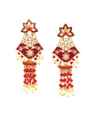 Traditional Meenakari Art Floral Design 4