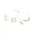 Silver american diamonds jewellery-combo