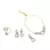 Silver american diamonds jewellery-combo