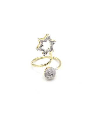 Silver american diamonds jewellery-combo 4