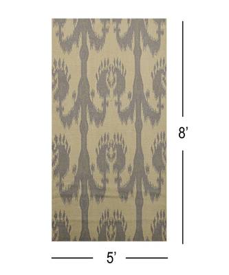 Area Rug 5'x8' Mushroom For living room interior | Bedroom rugs 4