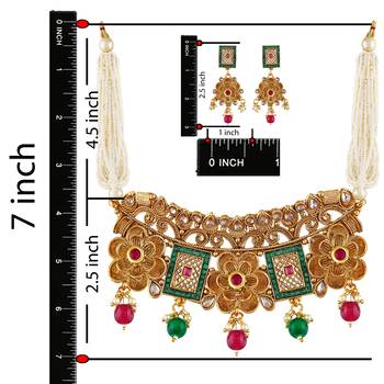 Gold mother of pearl jewellery 4