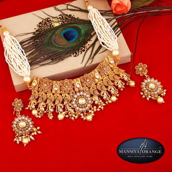 Gold mother of pearl jewellery 1