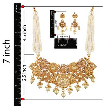 Gold mother of pearl jewellery 4