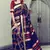 Navy_Blue Art Silk    Printed  Saree With Blouse For Women
