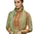 Green printed faux cotton salwar
