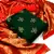 Dark-green brocade brocade salwar