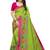 Beautiful Multicolor Embroidery Ari Work With Real Mirror Saree with Blouse