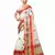 Off-White Woven Cotton Saree With Blouse