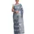 Grey Woven Tissue Saree With Blouse
