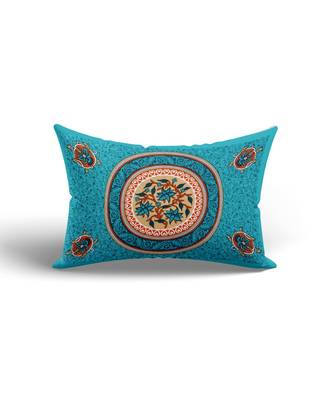 Sanganeri Printed Traditional Single Cotton Bedsheet With 1 Pillow cover 2