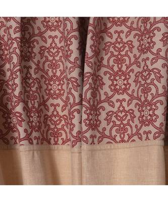 Beige 100% Cotton curtain 3