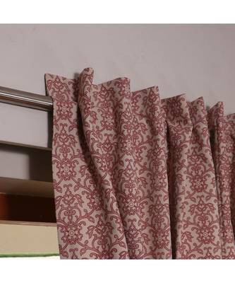 Beige 100% Cotton curtain 4