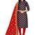 Navy-blue brocade brocade salwar