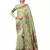 Green Woven Silk Blend Saree With Blouse