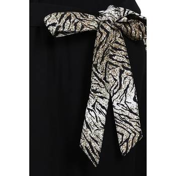 Animal printed dual colored casual abaya 4