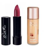 Blue Heaven Pack of Oil Free Foundation and Walkfree Lipstick #22