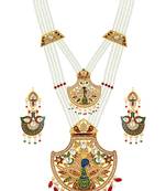 Gold mother of pearl jewellery
