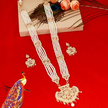 Gold mother of pearl jewellery
 3