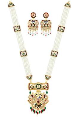 Gold mother of pearl jewellery
 1