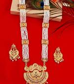 Gold mother of pearl jewellery