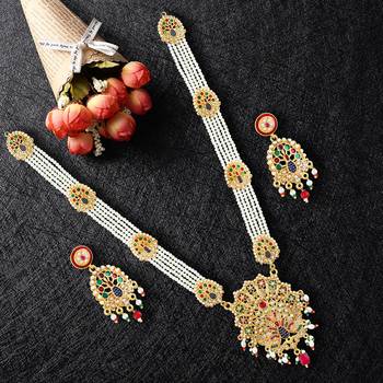 Gold mother of pearl jewellery
 3