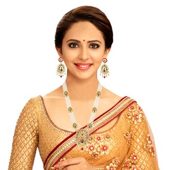 Gold mother of pearl jewellery
 4