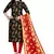 Black brocade brocade salwar