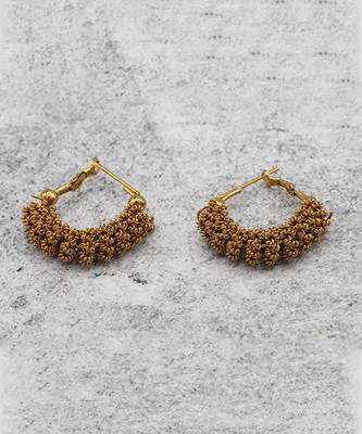Gold Plated Hoop Earrings 6