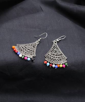 Multicolor silver plated Earrings 9