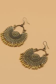 Copper silver plated Earrings
