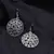 Oxidised Round Shaped Earrings