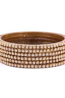Gold bangles-and-bracelets