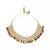 White Kundan & Red Moti Necklace Sets