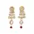 White Kundan & Red Moti Necklace Sets
