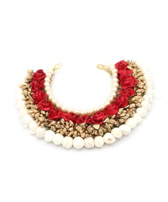Artificial Rose Hair Bun Gajra  for Women and Girls 6