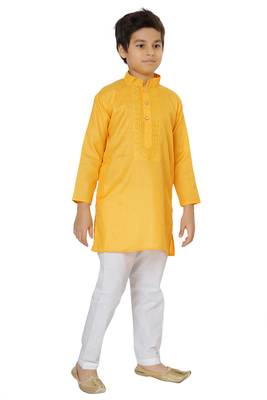 Shree Shubh Boys Ethnic Wear Kurta Pyjama Set 2