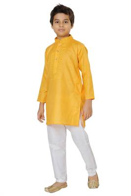 Shree Shubh Boys Ethnic Wear Kurta Pyjama Set 3