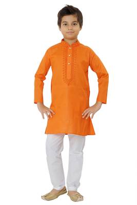 Shree Shubh Boys Ethnic Wear Kurta Pyjama Set 1