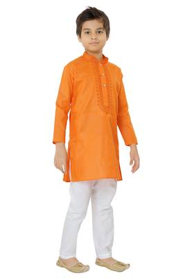 Shree Shubh Boys Ethnic Wear Kurta Pyjama Set 2