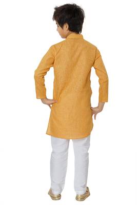 Shree Shubh Boys Ethnic Wear Kurta Pyjama Set 4