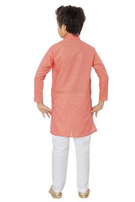 Shree Shubh Boys Ethnic Wear Kurta Pyjama Set 4