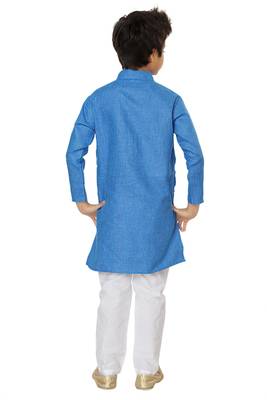 Shree Shubh Boys Ethnic Wear Kurta Pyjama Set 4