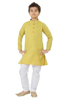 Shree Shubh Boys Ethnic Wear Kurta Pyjama Set 1