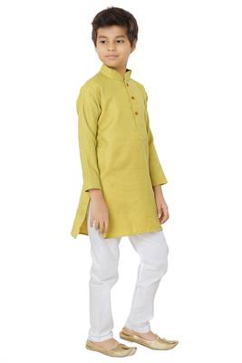 Shree Shubh Boys Ethnic Wear Kurta Pyjama Set 2