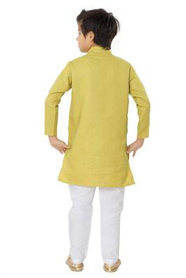 Shree Shubh Boys Ethnic Wear Kurta Pyjama Set 4