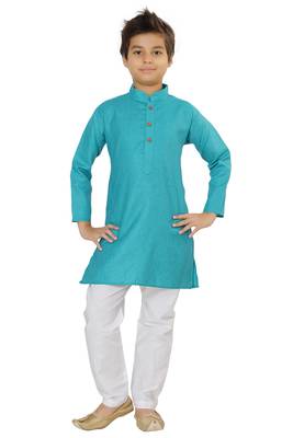 Shree Shubh Boys Ethnic Wear Kurta Pyjama Set 1